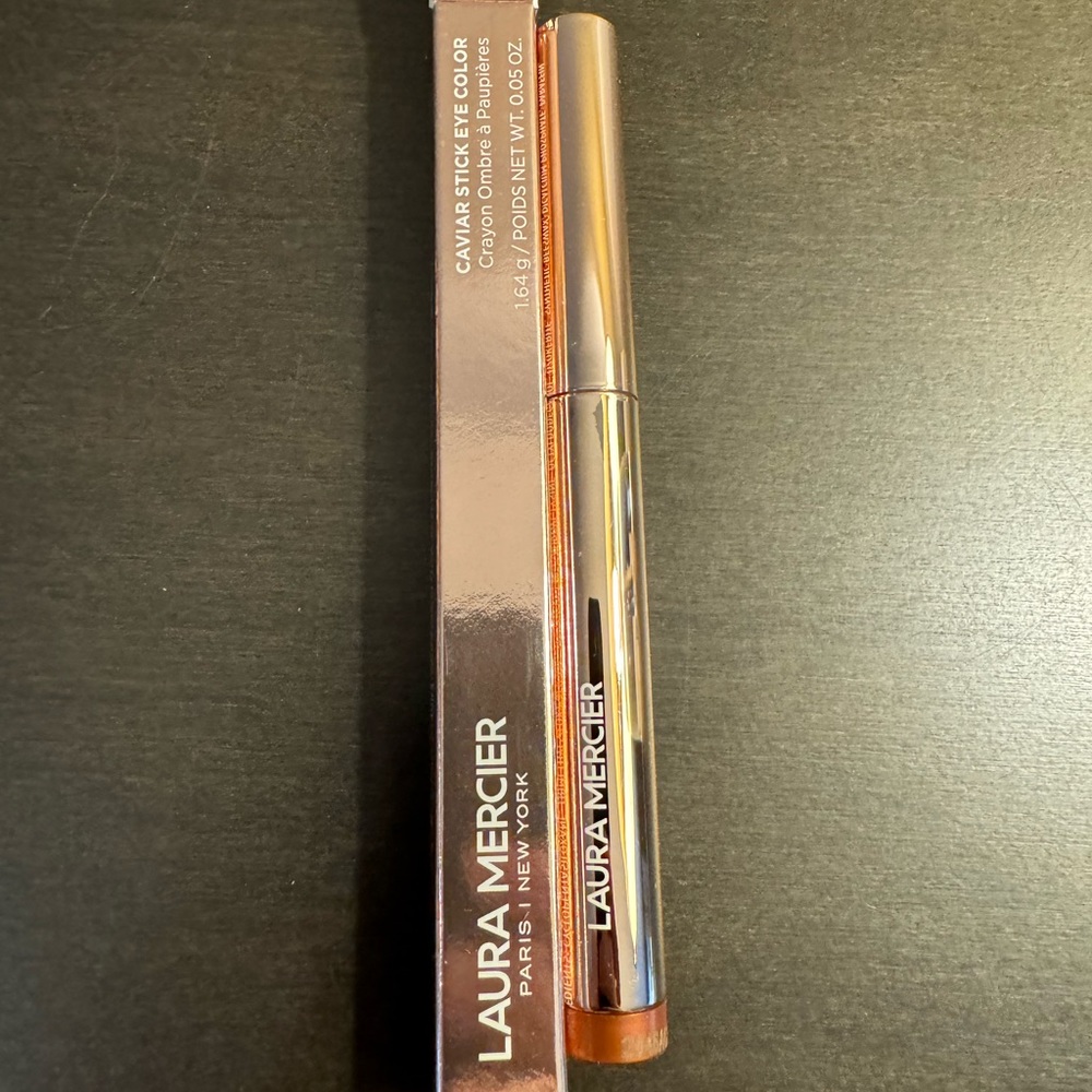 Laura Mercier RoseGlow Caviar Eye Stick Eye Shadow Forbidden Rose Full Size NIB